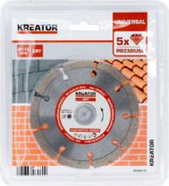 Varo דיסק יהלום לאבן, בטון ורעפים ''4.5 יבש     KRT082101